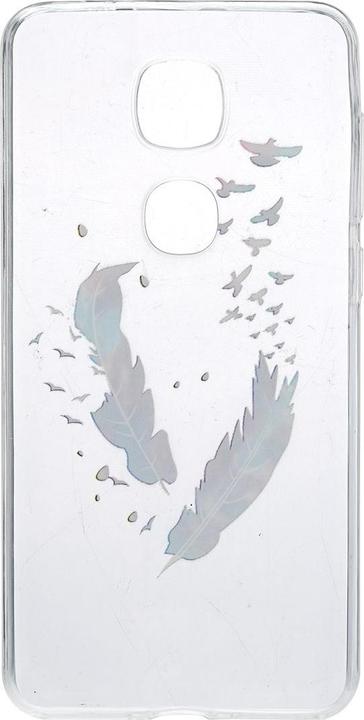 König Design Henna Cover for LeEco Le 2 Case Protective Cover Silicone Bumper Cases Feathers Colourful (LeEco Le 2)