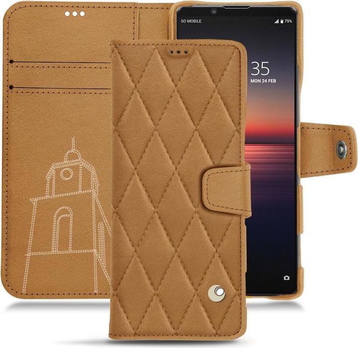 Actual product image Noreve Leather case wallet (Sony Xperia 1 II)