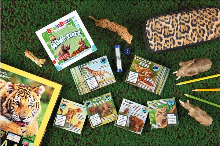 Produktbild Brainbox Brain Box- Wilde Tiere (Deutsch)