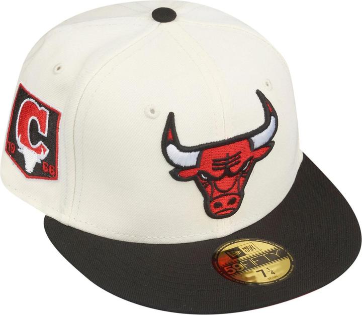 Produktbild New Era 59Fifty Cap - SIDEPATCH Chicago Bulls beige - 7 1/4 (7 1/4)