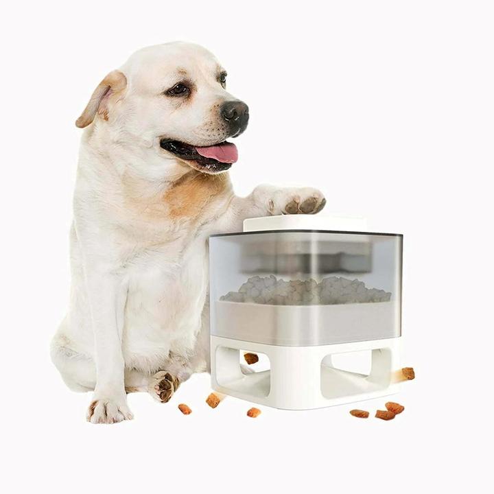 Actual product image Doggy Village Media-Tech PET AUTO-BUFFET - Mechanical dry food dispenser for dogs or cats, controlled by pet, whit