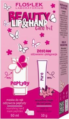Produktbild Floslek Fos-lok Beauty Lip & amp Handelsernährung und Pflege Handmaske 50 ml + Erdölgelee 10g (50 ml)