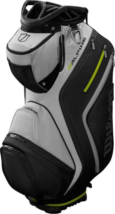 Produktbild Wilson - Alpine Cart Bag with Embroidery - Light Grey/Black