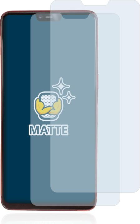 Actual product image BROTECT Anti-glare screen protector matt (2 Piece, Oppo R15 Pro)