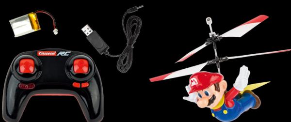 Actual product image Carrera Flying Cape Super Mario Drone