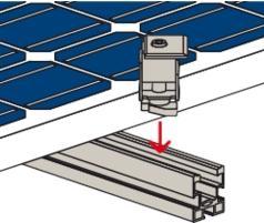 Actual product image Fischer Mittel/Endkl. Uni.vorm. PM U 30-50 AL sw (50 mm)