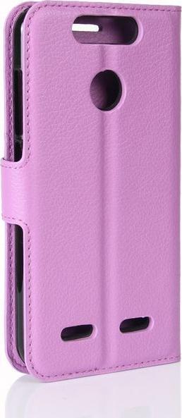 Actual product image MU Classic Litchi leather case (ZTE Blade V8 Lite)