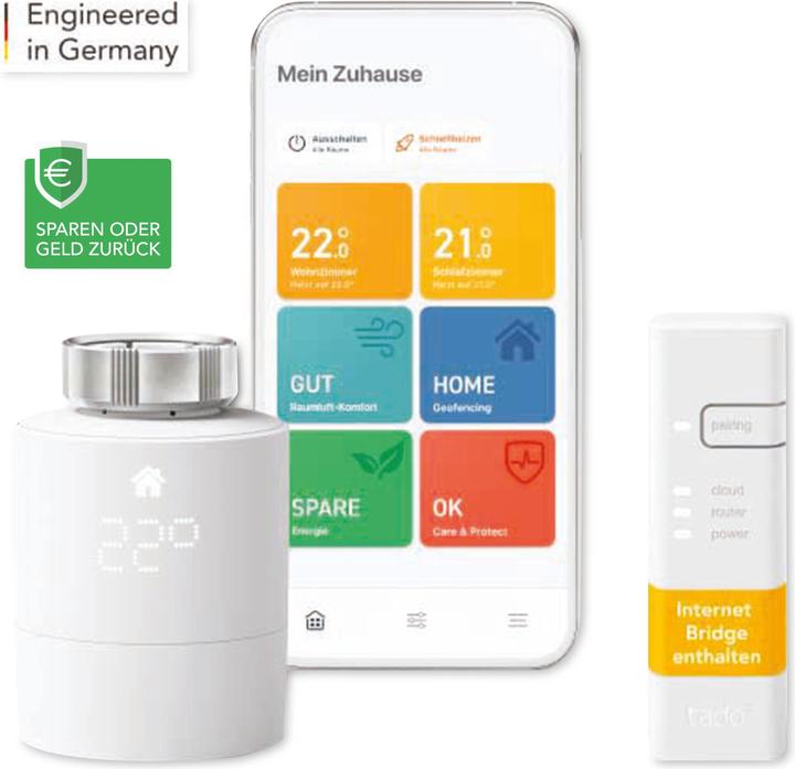 Actual product image tado° Radiator thermostat