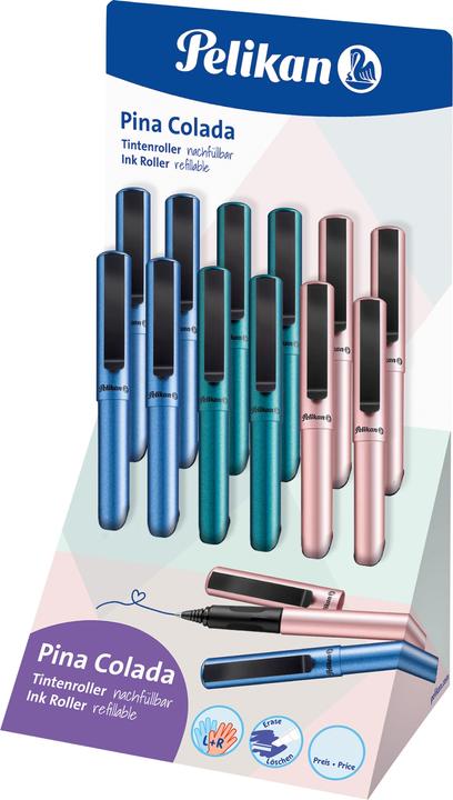 Produktbild Pelikan Tintenroller Pina Colada, 12er Display (Farbig sortiert, 12 x)