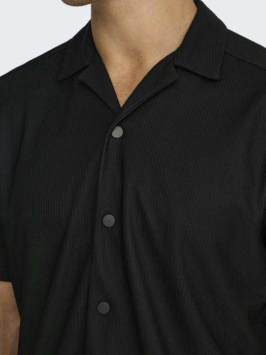 Produktbild Only & Sons Onskari Life Rlx Resort Ss Plizze Shirt (S)