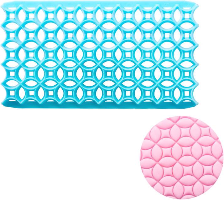 Actual product image miniSchoggi Fondant embosser circles