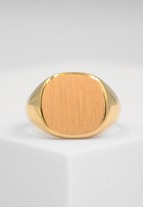 Actual product image Muau Disc ring (54, 750/18 K Gold)