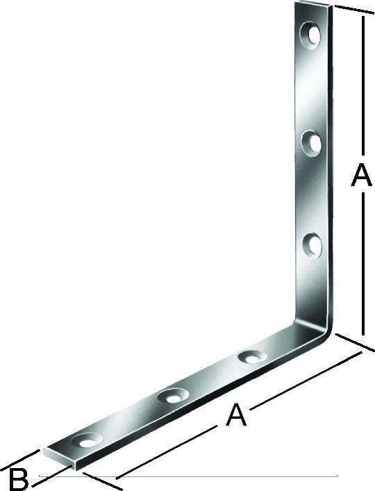 Produktbild Pferd Werkzeuge Vormann Starkwinkel 180X20 mm verz. (1 Stk.)