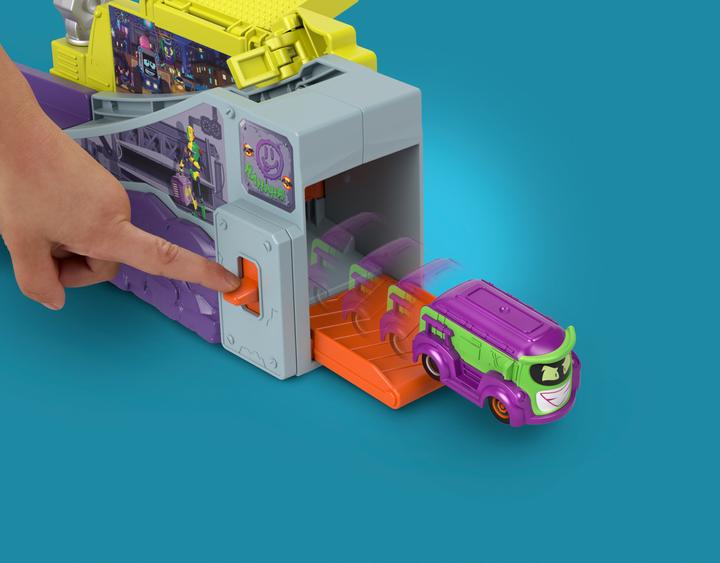 Actual product image Fisher-Price DC Batwheels toy car playset Legion of Zoom
