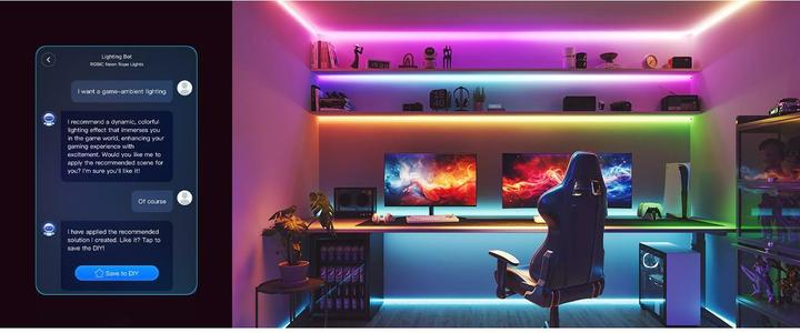 Immagine prodotto Govee Lampada da parete (RGBW, 500 cm, Interno)