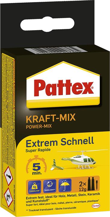 Pattex Power mix (44 g, 221 ml)