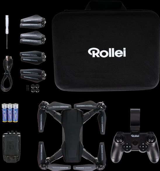 Image du produit Rollei Fly 60 Combo (10 min, 157 g, 2 Mpx)
