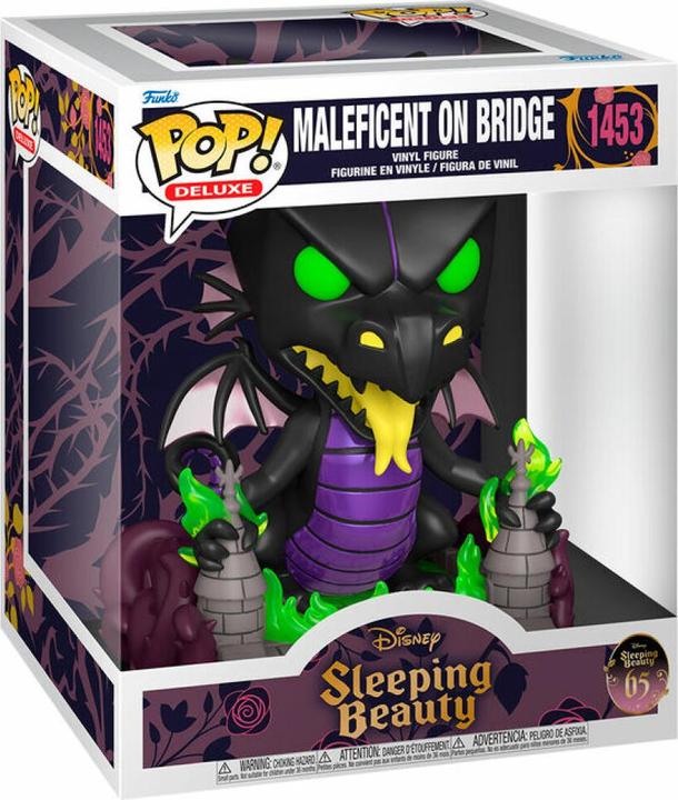 Actual product image Funko Sleeping Beauty POP! deluxe vinyl figure Maleficent on Bridge 16 cm