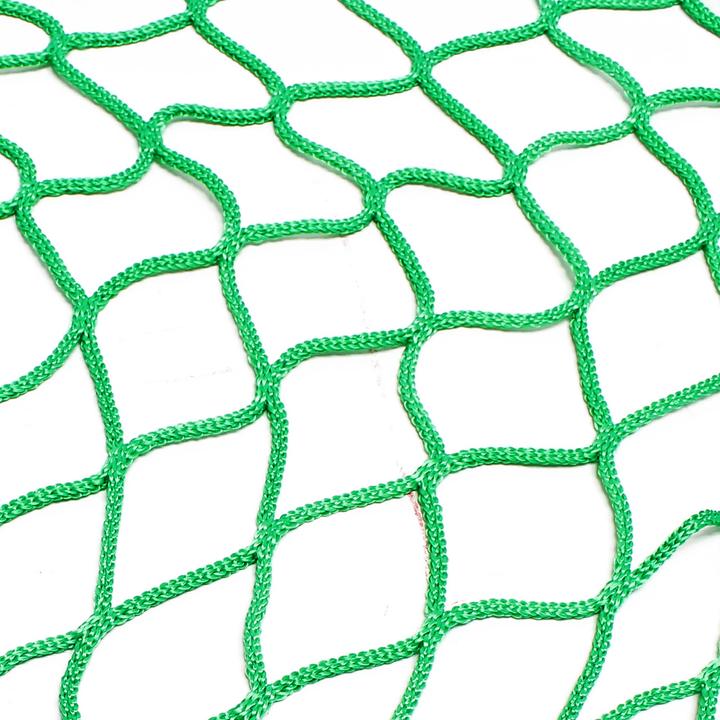 Immagine prodotto Wiltec Rete di fissaggio del carico 4x2,5m Verde Gabbia per bordi del rimorchio Resistente alle intemperie