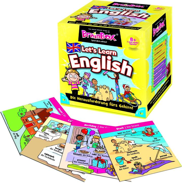 Actual product image Brainbox Let's Learn English (German)