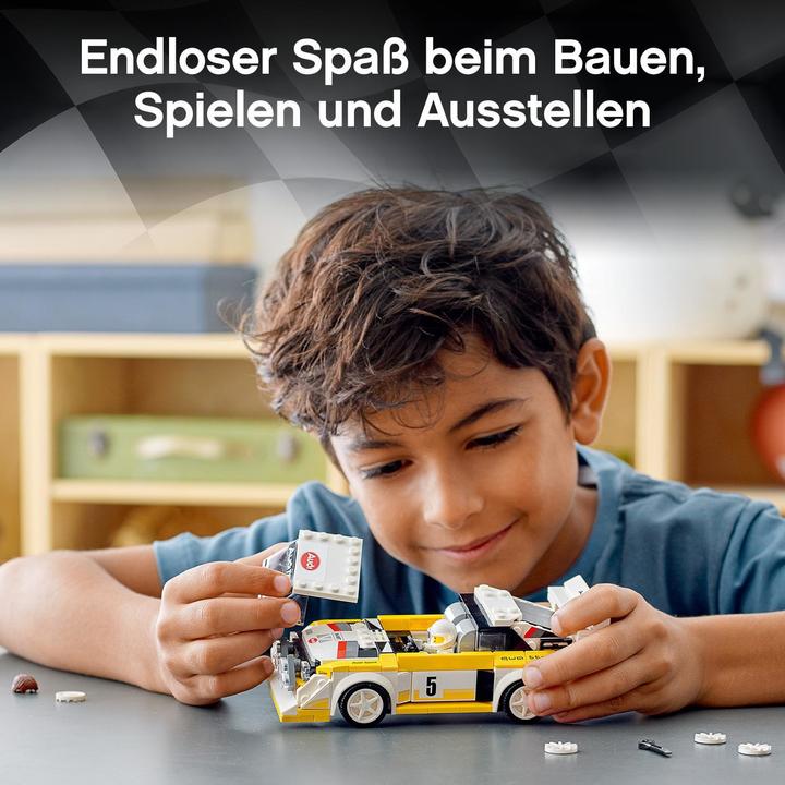 Actual product image LEGO 1985 Audi Sport quattro S1 (76897, LEGO Speed Champions)