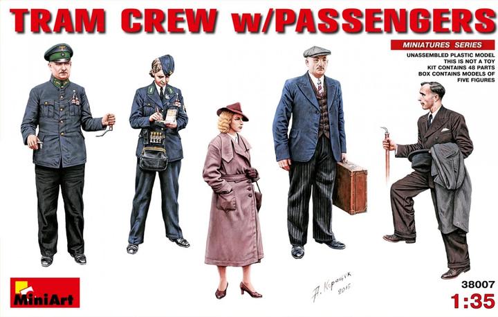 Produktbild Mini art Tram Crew with Passengers