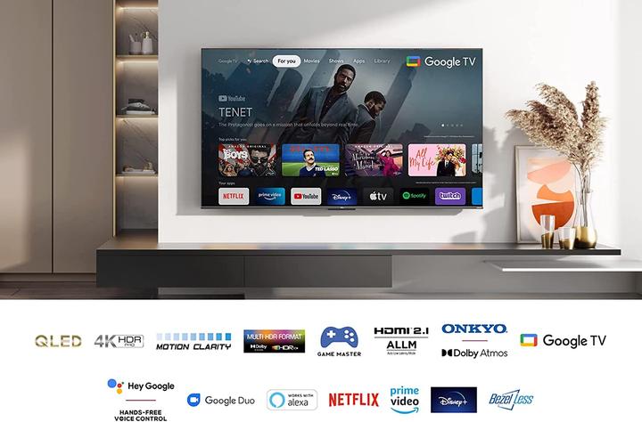 Produktbild TCL 55C635 (55", C635, QLED, 4K, 2022)