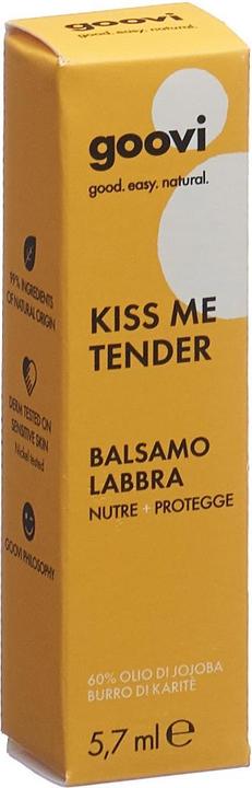 Produktbild Goovi KISS ME TENDER Lippenbalsam Nährend & schützend (Balsam, 5.70 ml)