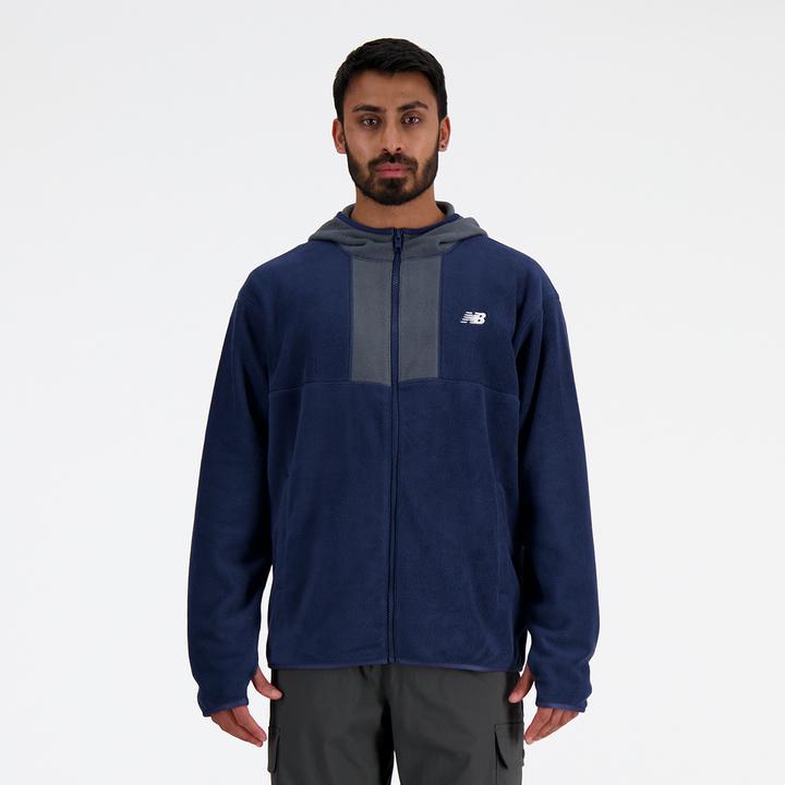 Actual product image New Balance Polar Fleece Hooded Jacket (M)