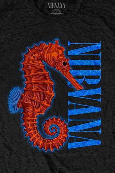 Produktbild Nirvana Unisex Adult Seahorse Cotton T-Shirt (XL)