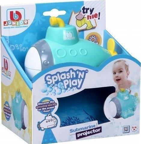 Actual product image BB Junior Splash'n Play submarine with lights
