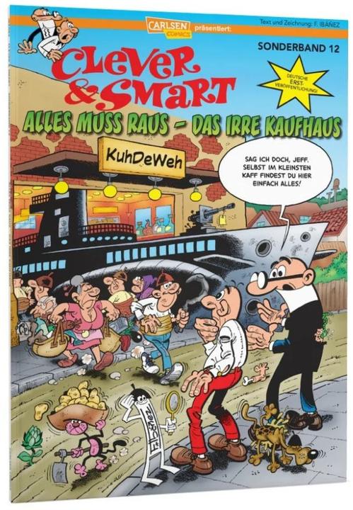 Produktbild Clever und Smart Sonderband 12: Alles muss raus – Das irre Kaufhaus (Deutsch, Francisco Ibáñez, 2022)