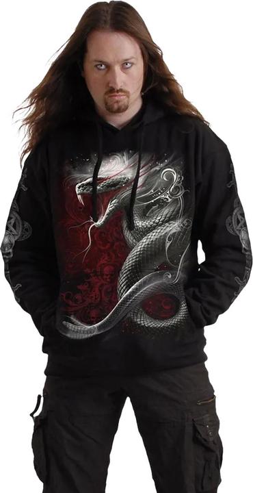 Immagine prodotto Spiral Felpa con Cappuccio Serpente Gotico Adulto Unisex (L)