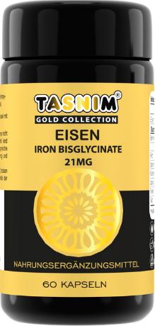 Actual product image Tasnim Iron bisglycinate (60 Piece, Capsules)