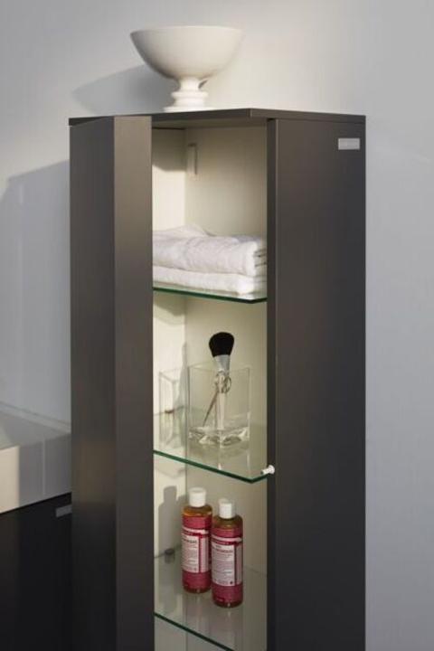 Produktbild Laufen Hochschrank KARTELL 1300x400x235mm Scharnier links weiss matt