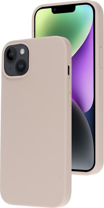 Actual product image Mobiparts Silicone Back Cover Pink Apple iPhone 14 Plus (Apple iPhone 14 Plus)