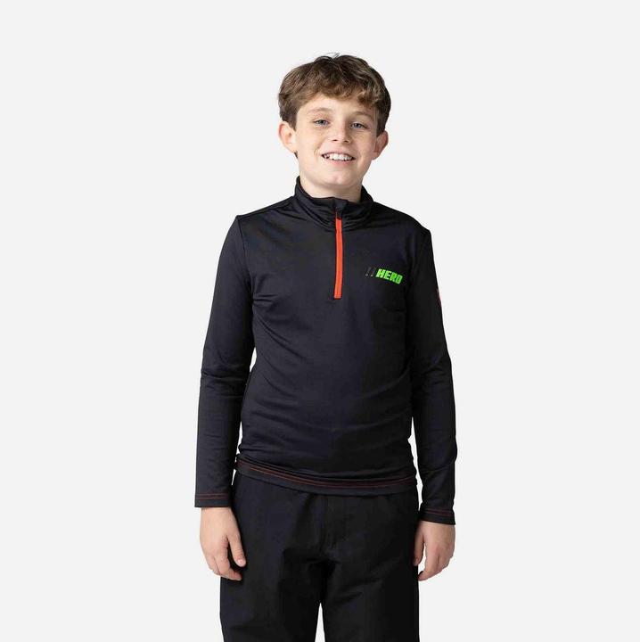 Actual product image Rossignol Warmes Stretch-Sweatshirt „Boy Hero“ mit 1/2-Reissverschluss (10)