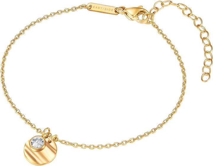 Produktbild Eastside Armband Edelstahl Zirkonia 18,0 cm Basislänge + 5,0 cm Verlängerung - 31882 (18 cm, Edelstahl)