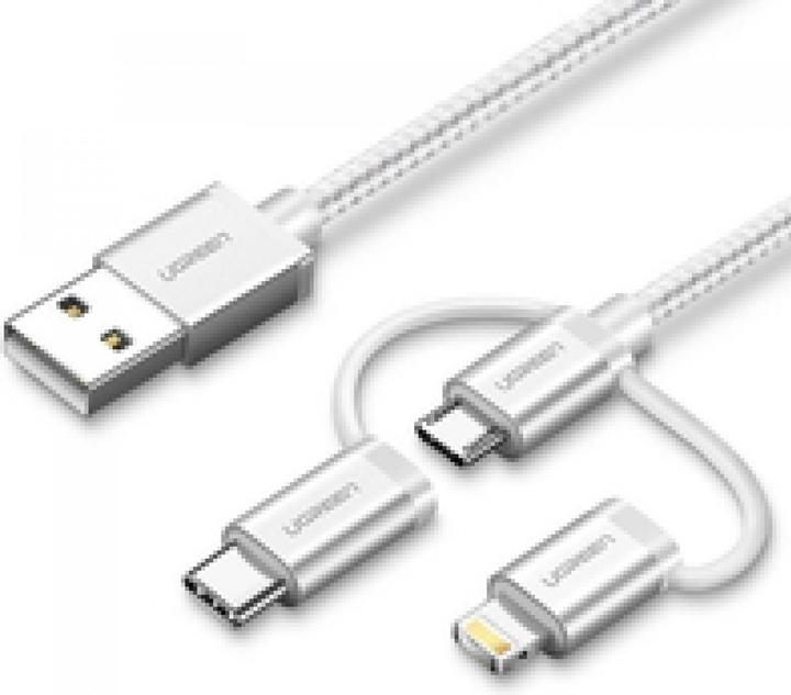 Actual product image Ugreen 3-in-1 USB2.0-A Multifunction Cable (1.50 m, USB 2.0)