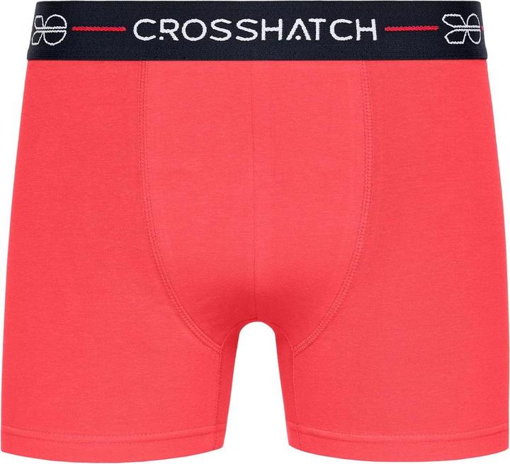 Actual product image Crosshatch Mens Locky Boxer Shorts (Pack of 3) (S, pack of 3)