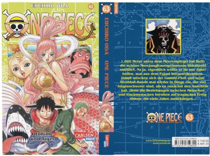 Actual product image One Piece, Band 63 (German, Eiichiro Oda, 2012)