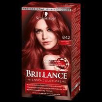 Actual product image Schwarzkopf Brilliance (842 Cashmere Red)