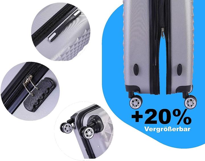 Actual product image Marina Suitcase set (135 l, M (50 - 90l), L (90 - 115l), XL (from 140l))