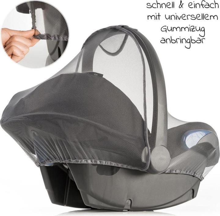 Image du produit Zamboo Housse de pluie et moustiquaire pour siège auto de bébé Moustiquaire universelle / moustiquaire