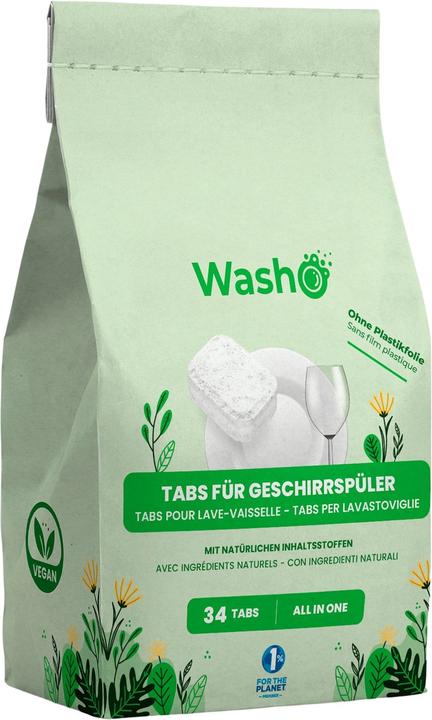 Produktbild Washo Geschirrspültabs (Tabs, 34 Waschgänge)