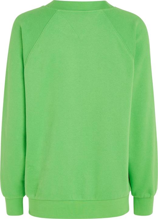 Actual product image Tommy Hilfiger Ladies Sweatshirt 1985 without hood, Green (Spring Lime), M (M)