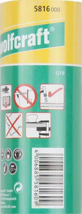 Actual product image wolfcraft Sandpaper Roll for Metal/Varnish, 3 m x 115 mm, grain 1000 (1000)