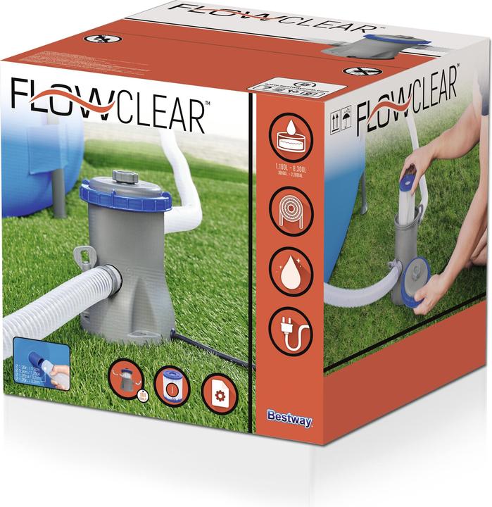Produktbild Bestway Flowclear Kartuschenfilterpumpe 2