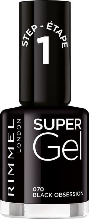 Rimmel London Super Gel (070 Black Obsession, Farblack)