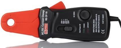 Image du produit Rs Pro Pince ampèremétrique RS CP-10 AC/DC, 80A c.a./ 80A (CAT II 600V)